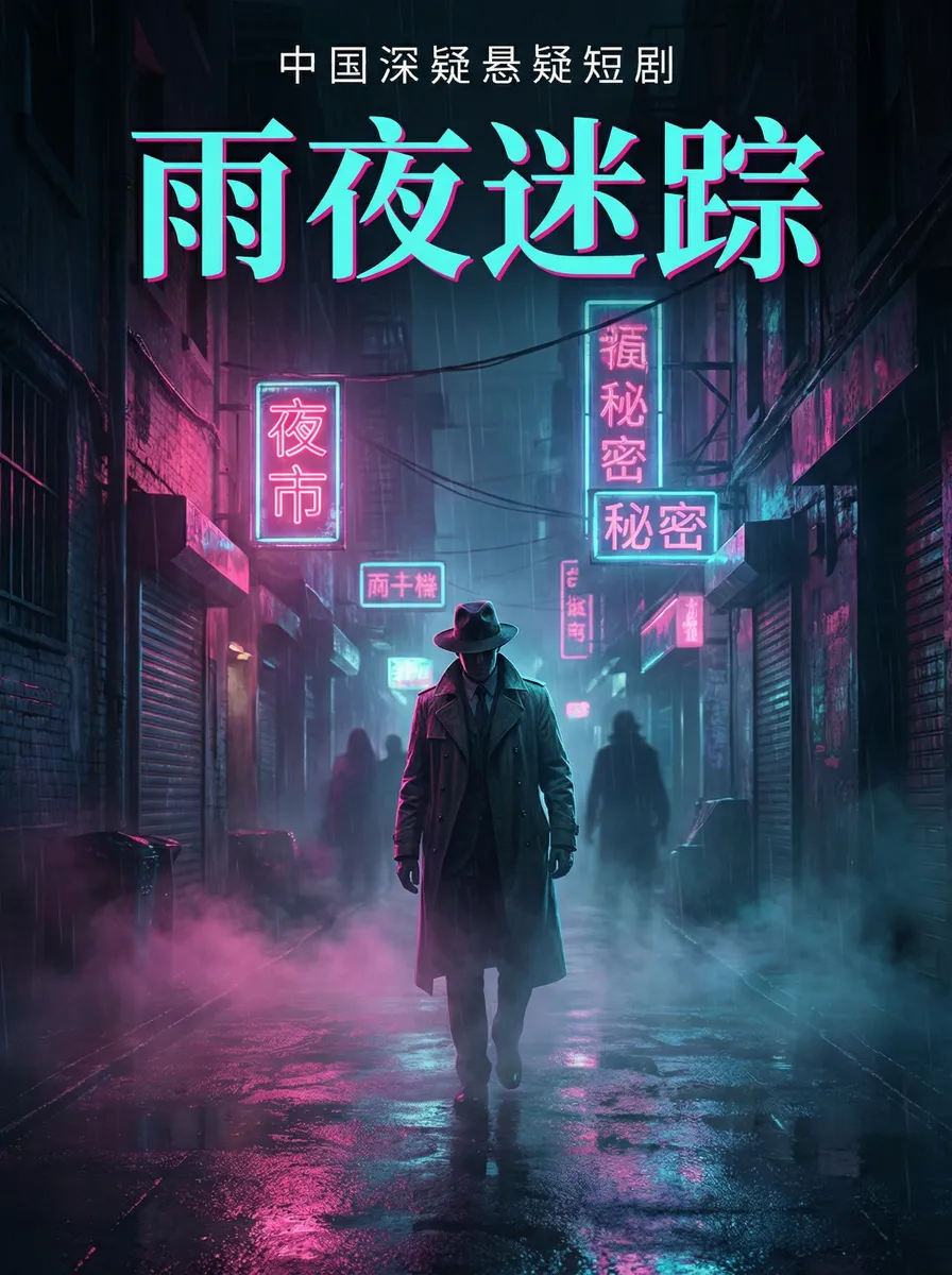 绿椅子 下载 悬疑追踪短剧 - 雨夜迷踪海报